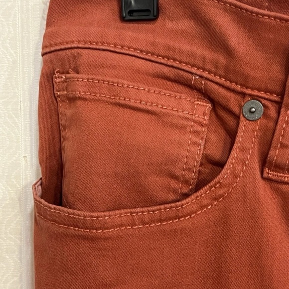 Rust Button-Fly Pants - Picture 5 of 9